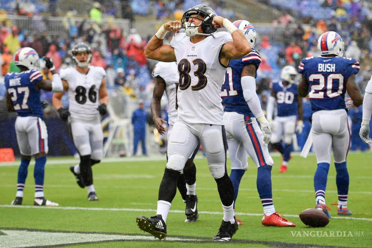 $!Ravens no tiene piedad y 'destroza' a unos tímidos Bills