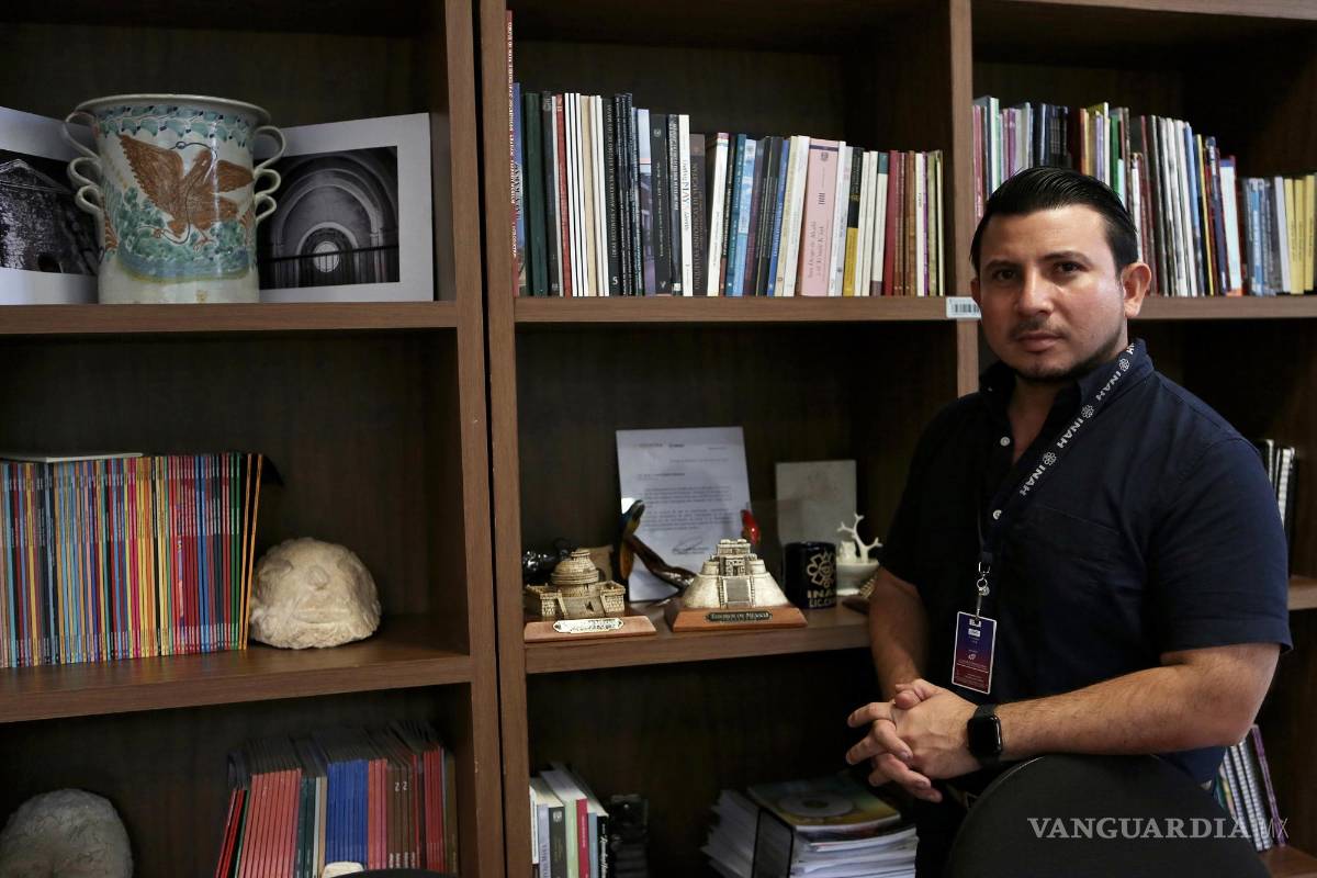 $!El delegado del Instituto Nacional de Antropología e Historia (INAH) en Yucatán, José Arturo Chab Cárdenas en el estado de Yucatán (México).
