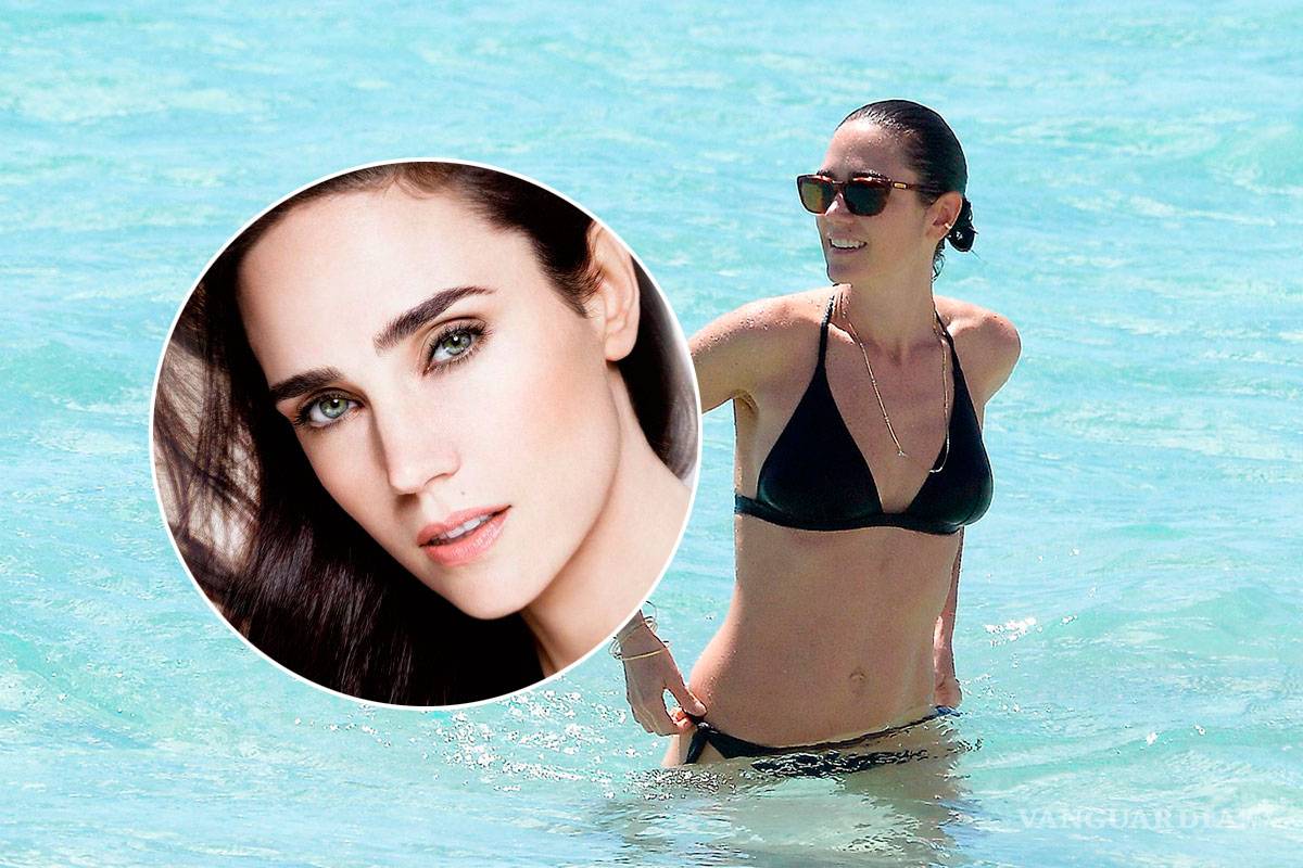 Con 46 años Jennifer Conelly sigue teniendo un cuerpo que impacta