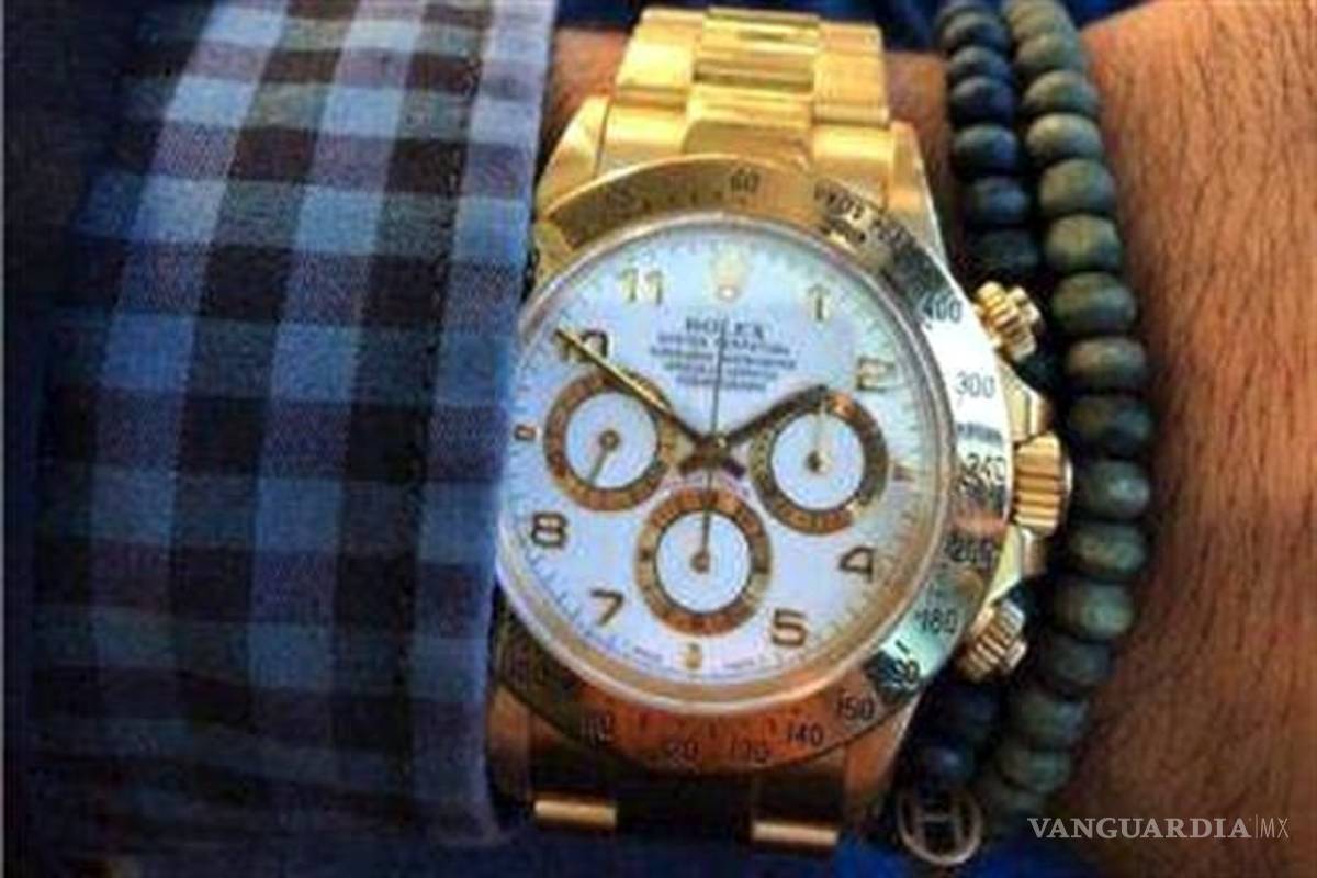 Revelan que colección de relojes de lujo de &quot;El Mono Muñoz&quot; valen más de 30 millones de pesos