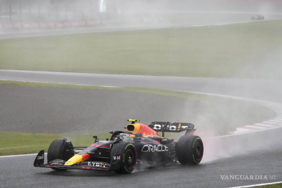 ¡Ni la lluvia detiene a ‘Checo’ Pérez! Termina en segundo del GP de Japón
