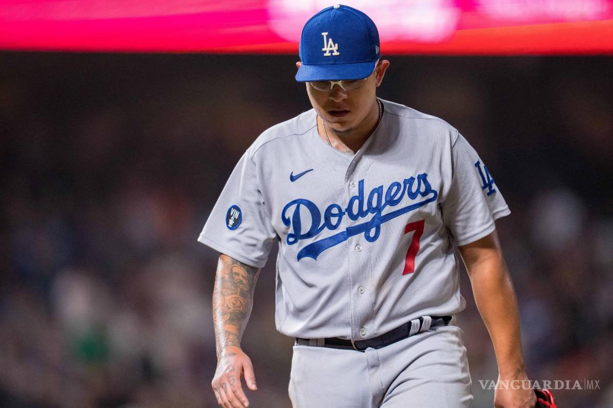 Determina MLB ingresar a Julio Urías a lista de baja administrativa tras arresto