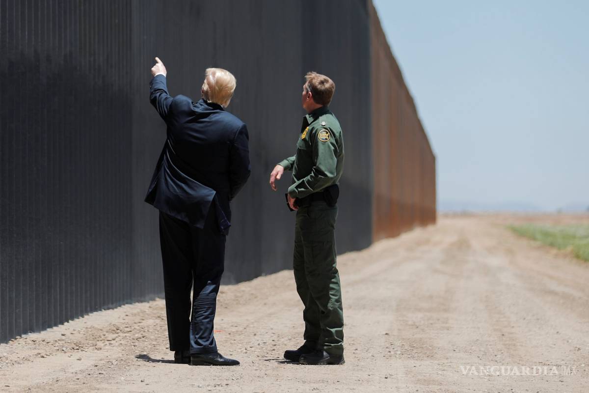 Cuatros años del gobierno de Trump y muro fronterizo no lleva ni 50% del proceso