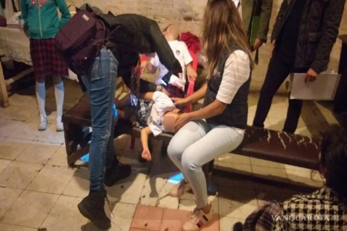 Rescatan a 9 pequeños de casa hogar