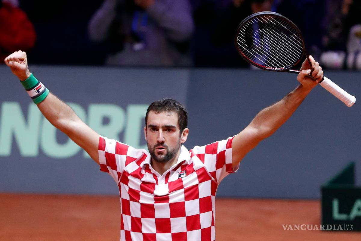 $!Croacia se adelanta a Francia en la Copa Davis gracias a Borna Coric
