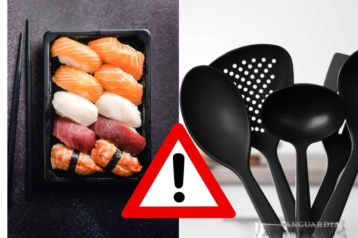 ¿Usas utensilios de plástico negro para cocinar? ¡Cuidado!... expertos recomiendan no utilizarlos por esta razón