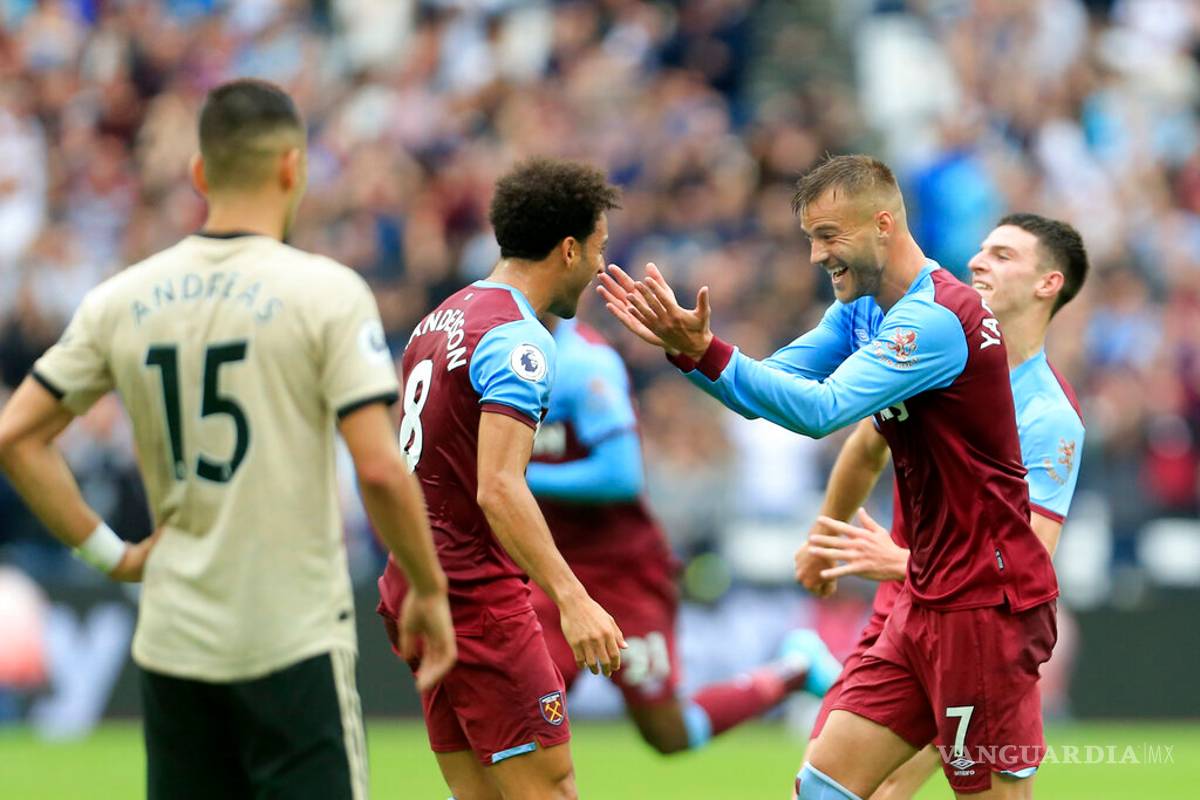 West Ham sorprende y derrota al United