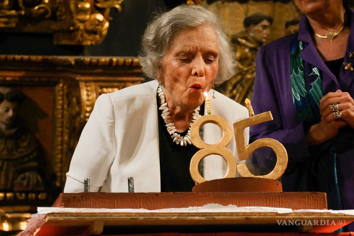 “Es un gusto estar viva”: Poniatowska cumple 85 años