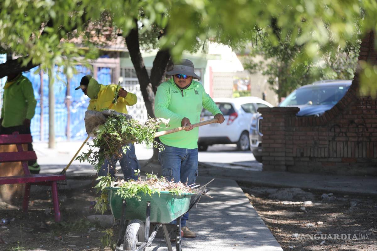 Saltillo refuerza limpieza, seguridad vial y servicios públicos en colonias del sur y norte de la ciudad