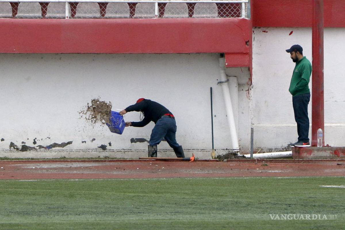 Diluvio ‘pegó’ al deporte en Saltillo