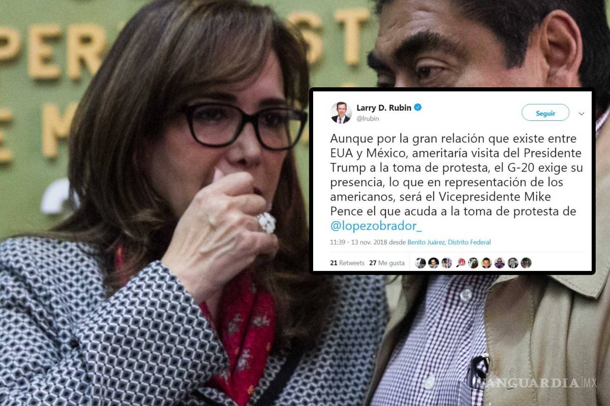 Desmienten a Yeidckol Polevnsky: Donald Trump no viene a toma de protesta de AMLO