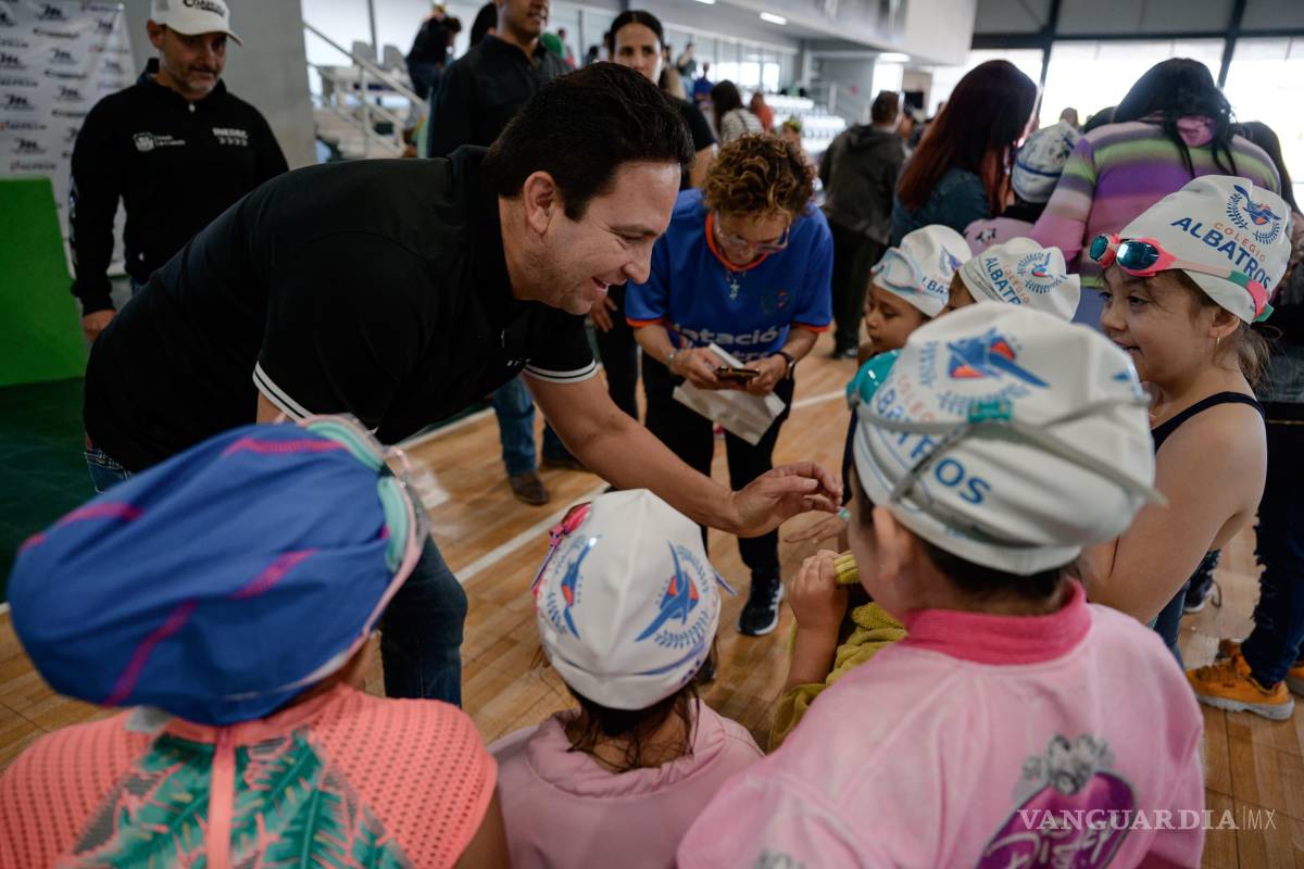$!El Alcalde Javier Díaz González destaca la importancia del deporte en la niñez y anuncia más programas como ‘Activa tu Parque’ para fomentar la actividad física.