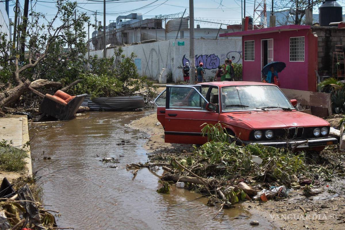 No es sólo la zona hotelera, huracán ‘Otis’ también devastó colonias populares de Acapulco