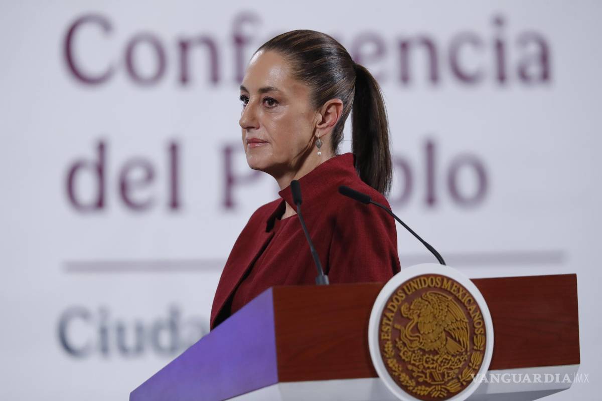 $!Claudia Sheinbaum reveló que en su llamada con Mark Carney, coincidieron en que mantendrían el acuerdo comercial siempre entre Canadá y México.