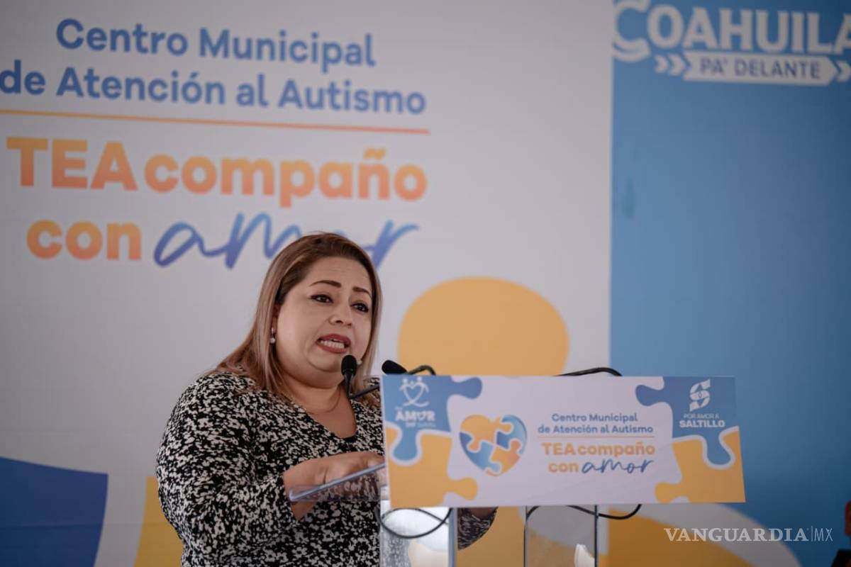 $!Dalia Guadalupe Maldonado Flores, madre de un niño con autismo, agradeció la apertura del centro al considerar que representa esperanza, inclusión y nuevas oportunidades para muchas familias saltillenses.