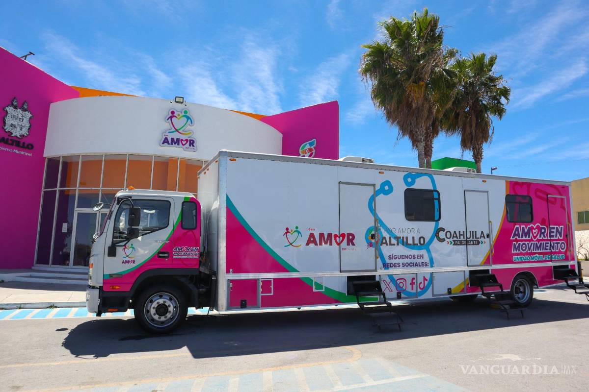 $!Una unidad móvil del DIF Saltillo visita colonias y ejidos como parte del programa Amor en Movimiento, ofreciendo servicios médicos básicos de forma gratuita.
