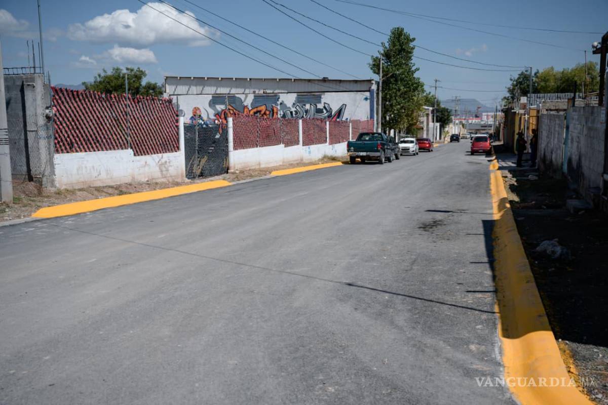 $!La pavimentación incluyó trazo, nivelación, construcción de cordones cuneta, base hidráulica y colocación de asfalto.