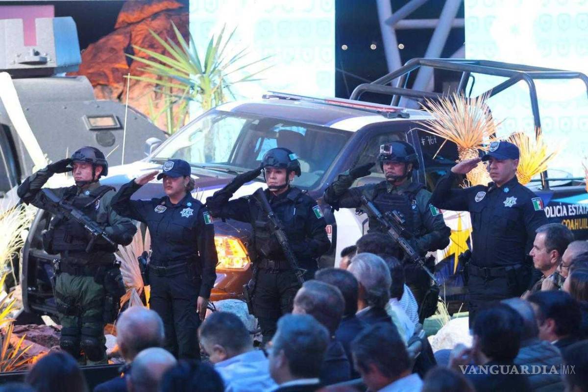 $!El Gobierno del Estado adquirió también equipo para reforzar a los policías.