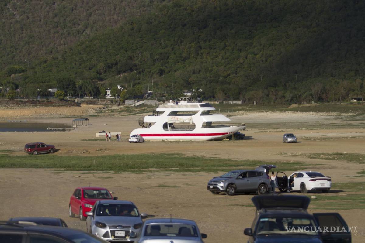 $!El caso más crítico fue el de Nuevo León, en donde durante meses se tuvieron cortes constantes del servicio ante la sequía de las presas, como la de La Boca (en imagen).
