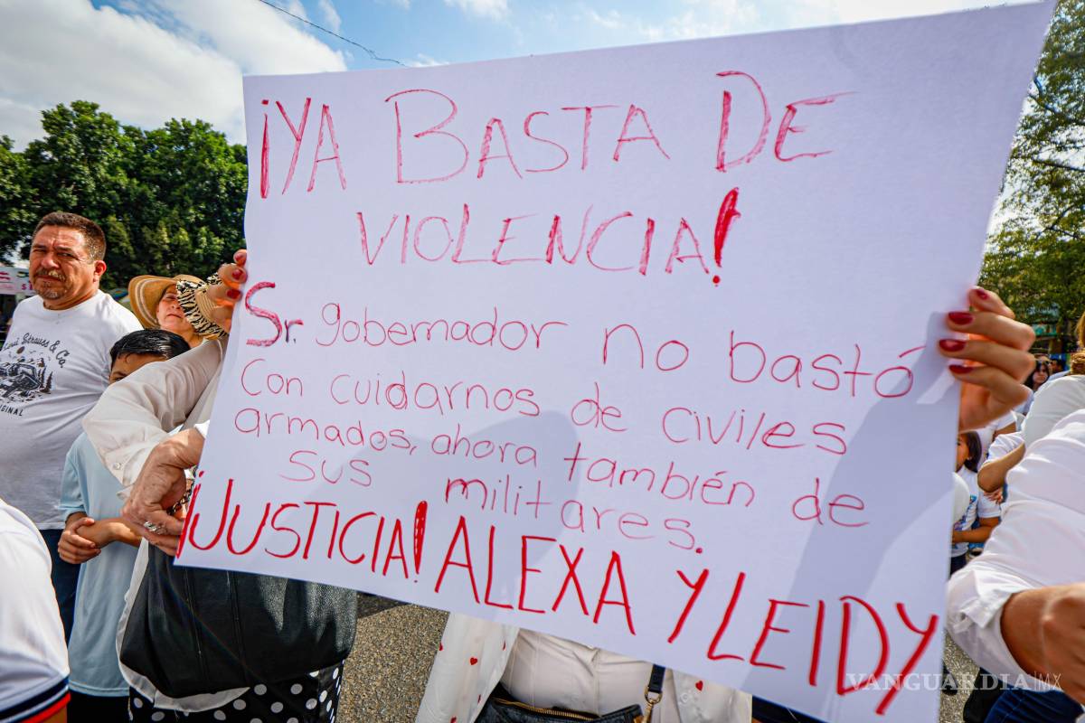 $!Familiares exigen justicia por Leydi y Alexa, fallecidas tras disparos del Ejército