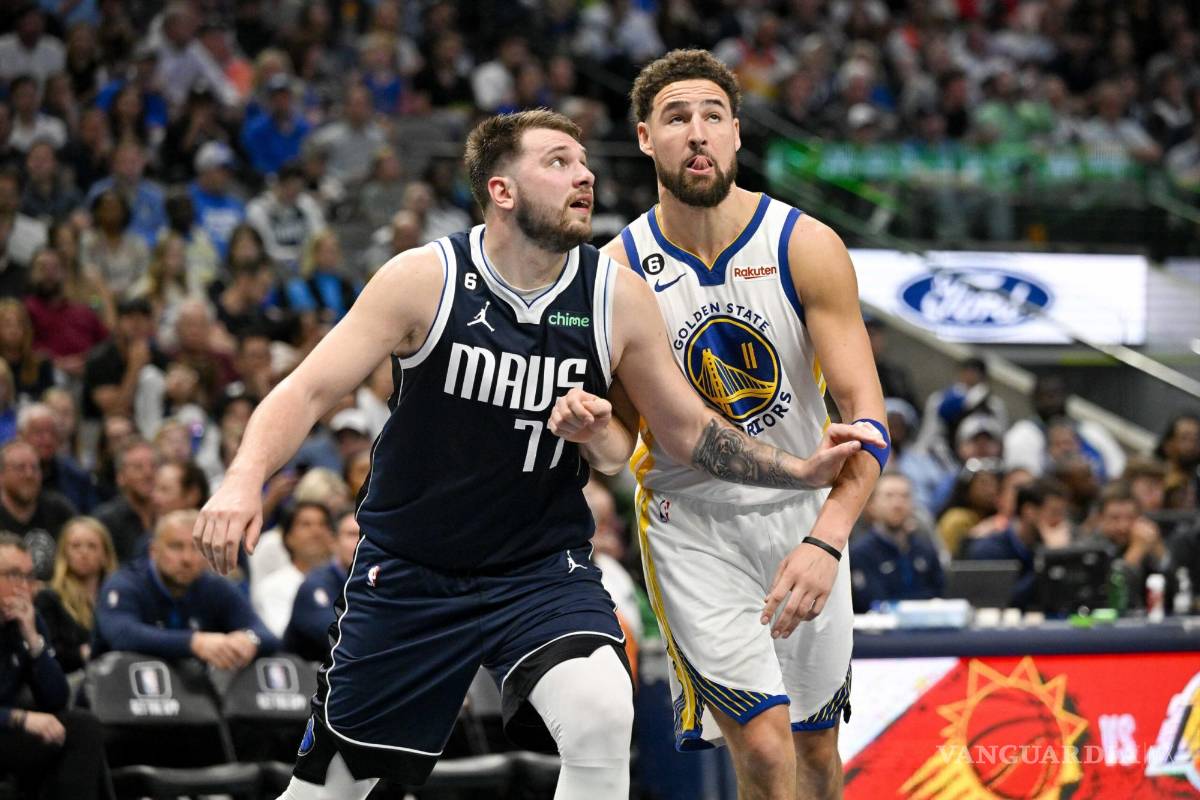 $!Klay Thompson jugará junto a Luka Doncic y Kyrie Irving en los Mavs.