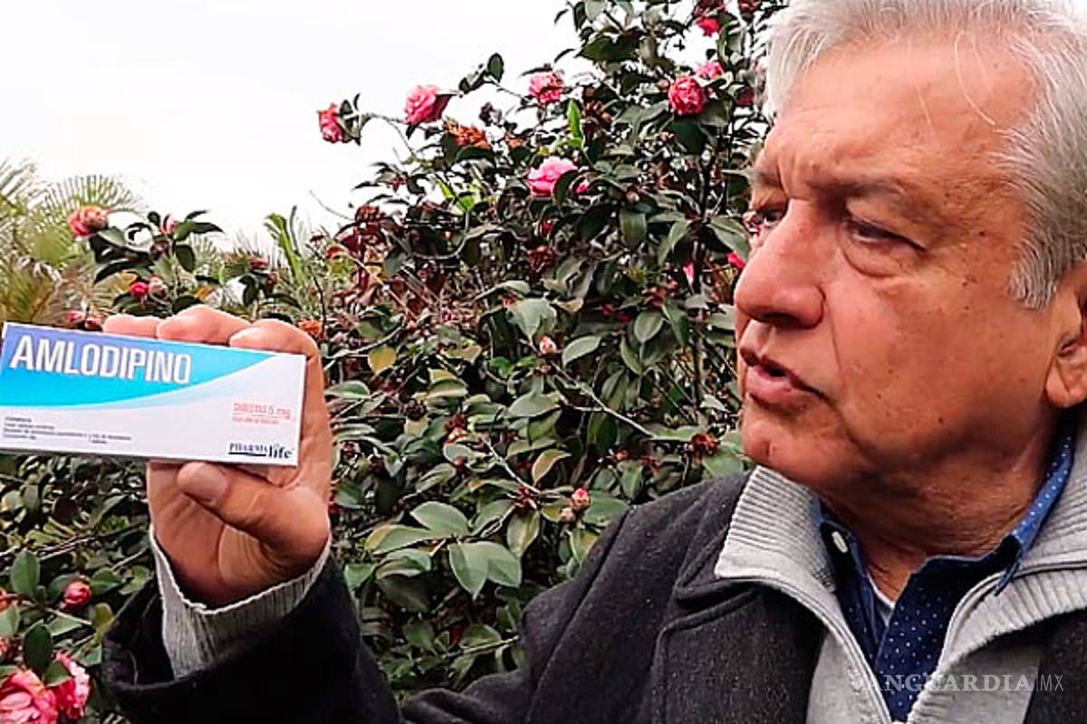 López Obrador le pide a Peña 'serenarse' tomando 'Amlodipino' (video)