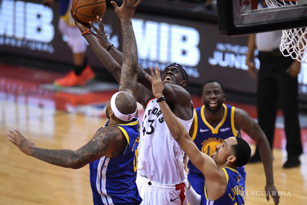 $!¡Sorpresa! Raptors conquista en el primero de las Finales ante Warriors