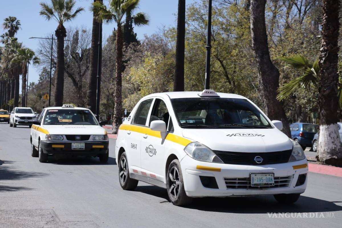 Saltillo: en análisis sistema de seguridad para la protección de taxistas y pasajeros