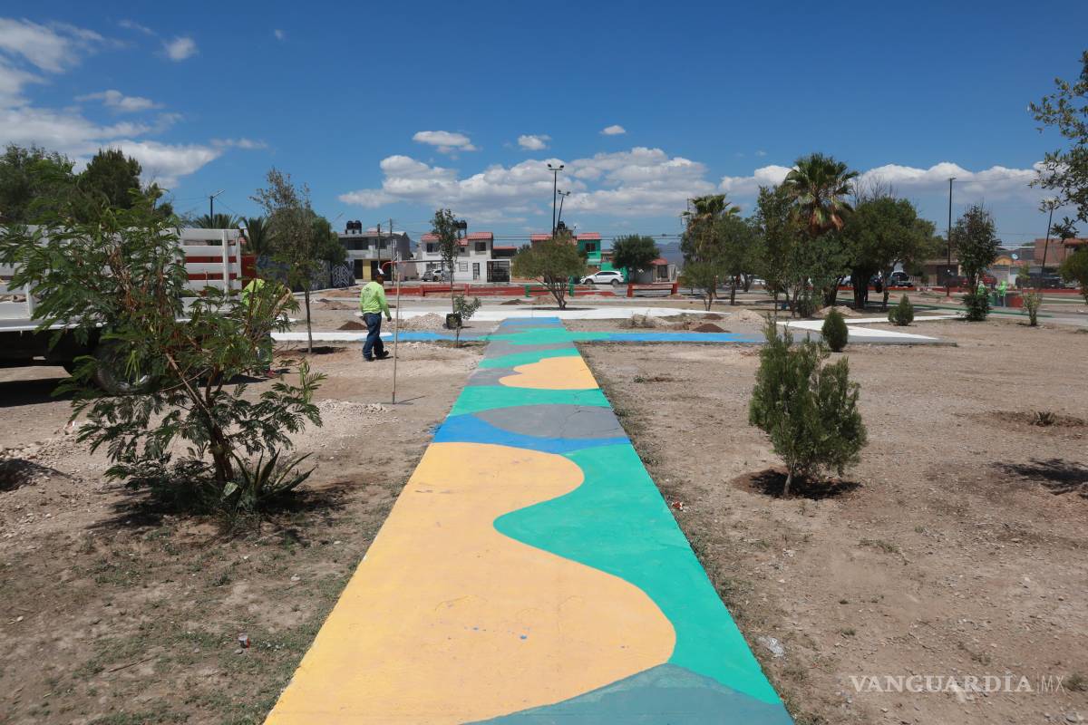 $!La nueva Plaza Mirasierra Spurs contará con juegos infantiles, mesas de ajedrez y ping-pong, además de áreas verdes reforestadas con encino siempreverde.
