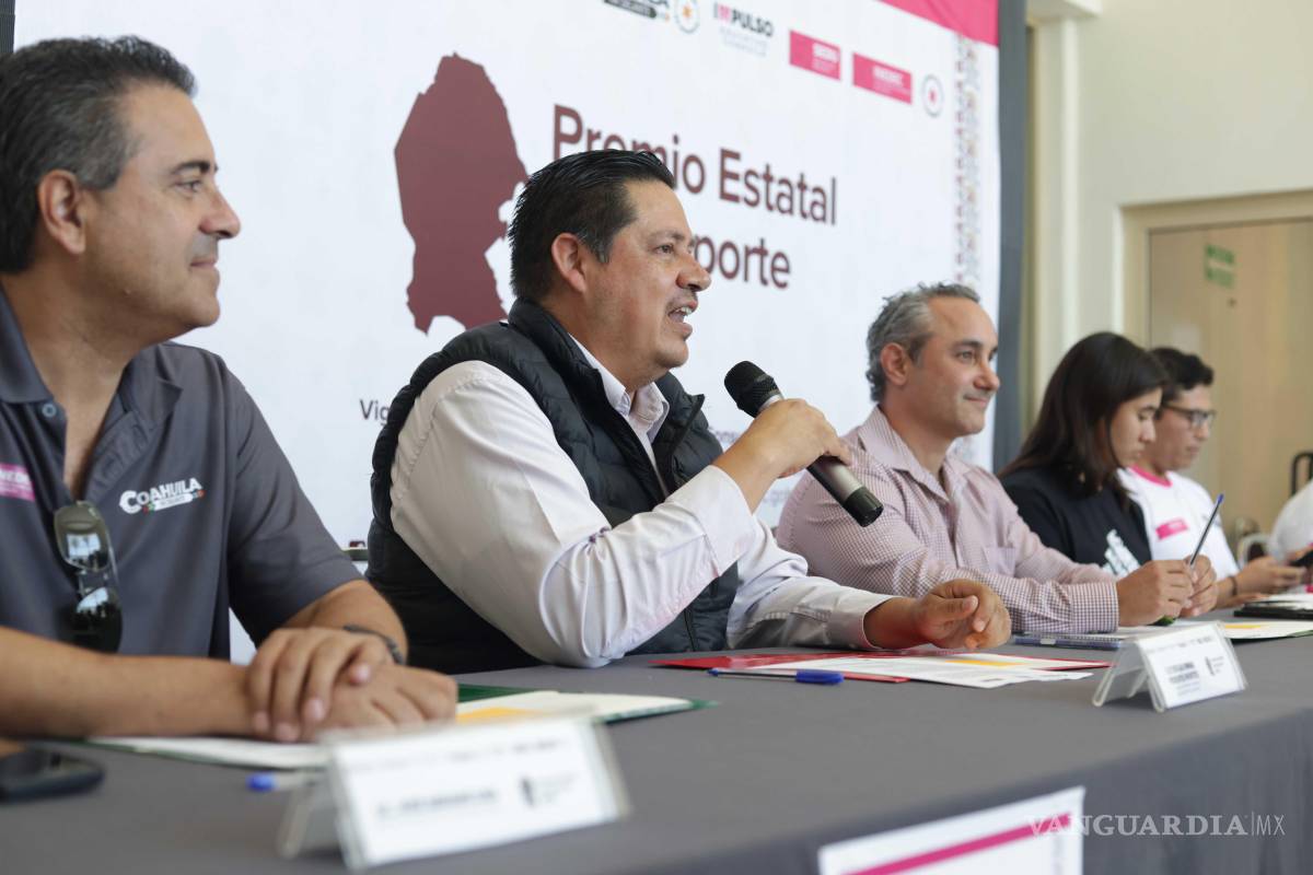 $!El Premio Estatal del Deporte reconoce a los mejores atletas, entrenadores y promotores deportivos de Coahuila.
