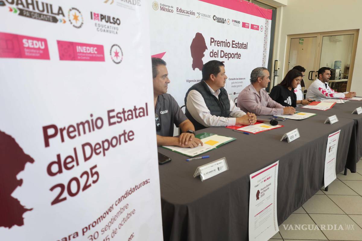 $!El jurado calificador elegirá a los ganadores el 20 de octubre en el Centro de Concentración de Atletas “Eulalio Gutiérrez Treviño”.