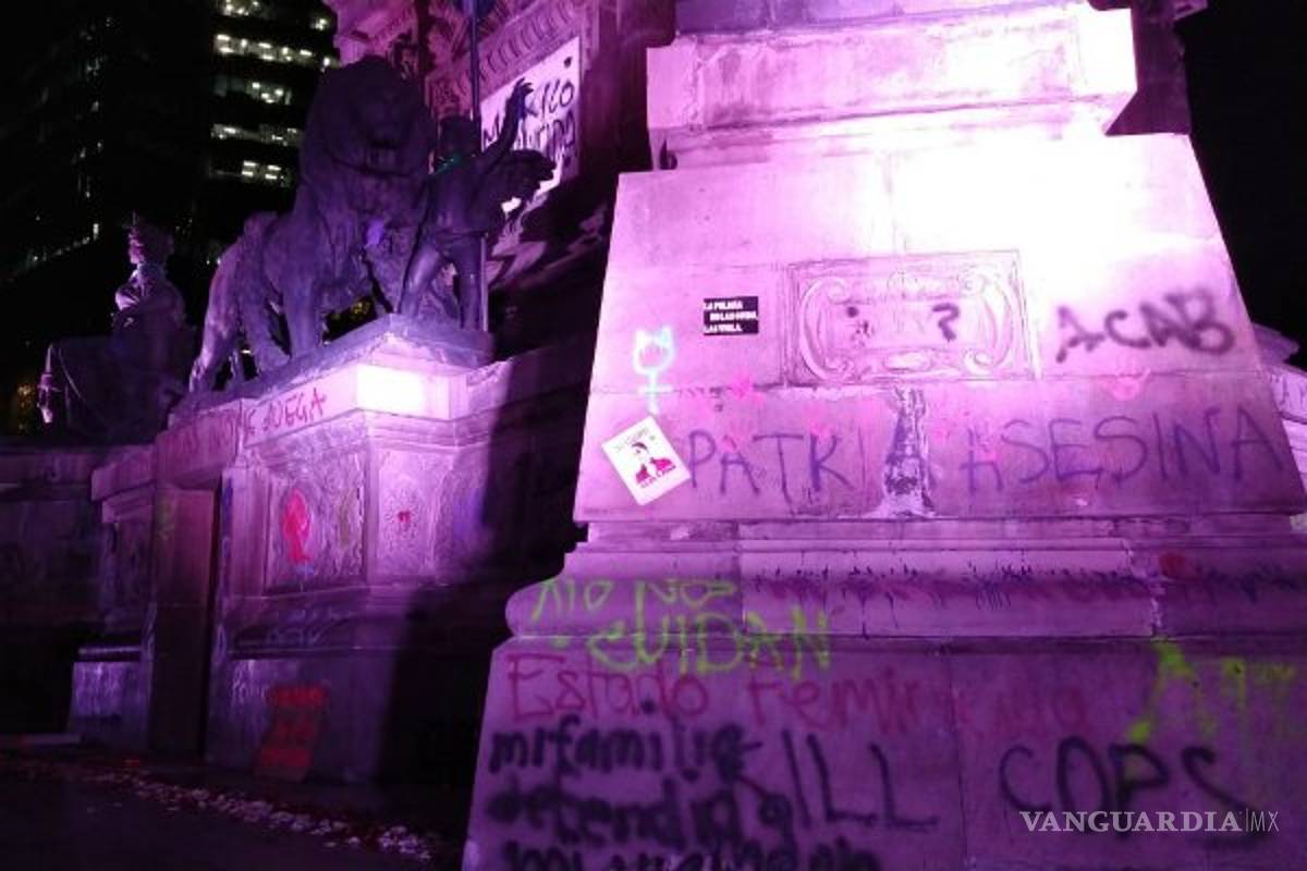 Cerrarán Ángel de la Independencia al público por daños en marcha feminista