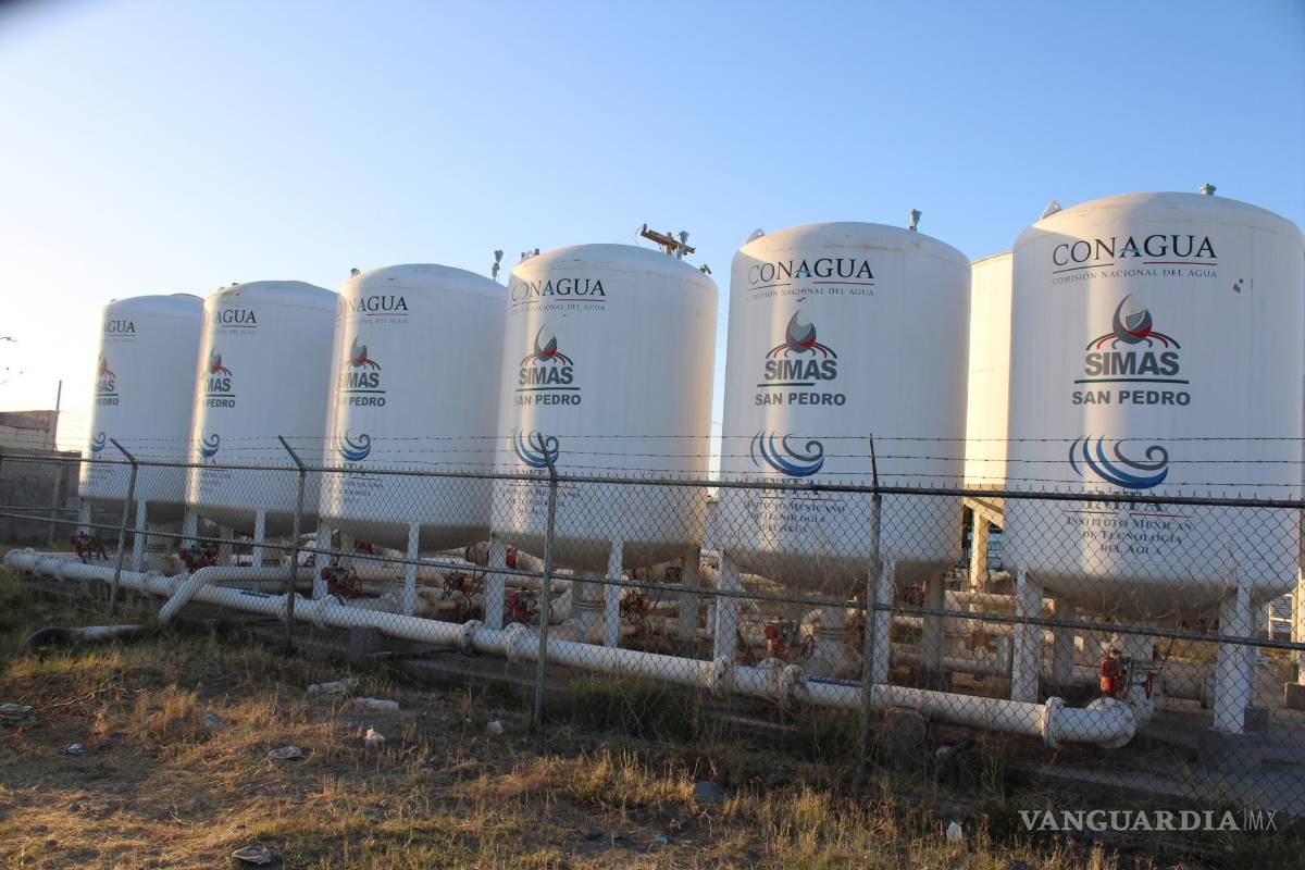 $!En San Pedro se terminó la planta potabilizadora en el pozo Leal y el pozo Jaboncillo. Pero los filtros nunca operaron, asegura Jorge Dorantes Dávila, gerente del Simas local.