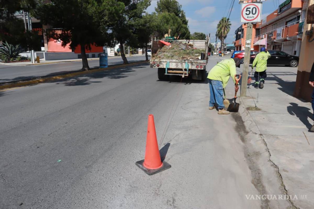 $!Las brigadas municipales recorrieron distintas colonias y vialidades para mantener Saltillo limpia y ordenada, contribuyendo a la seguridad y el bienestar de la ciudadanía.