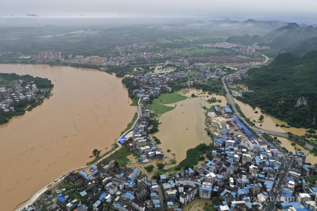 Miles de personas son evacuadas por las Inundaciones en China