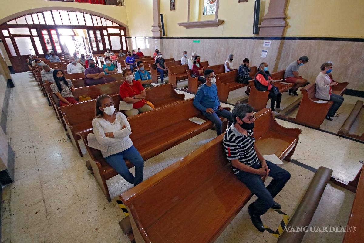 Reactivan templos católicos de Saltillo