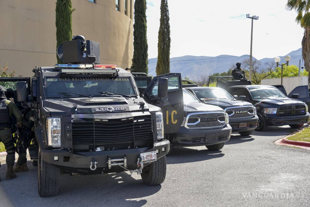 $!Coahuila refuerza su lucha contra la delincuencia: Gobierno estatal modernizará equipamiento de la Fiscalía y la Secretaría de Seguridad Pública.