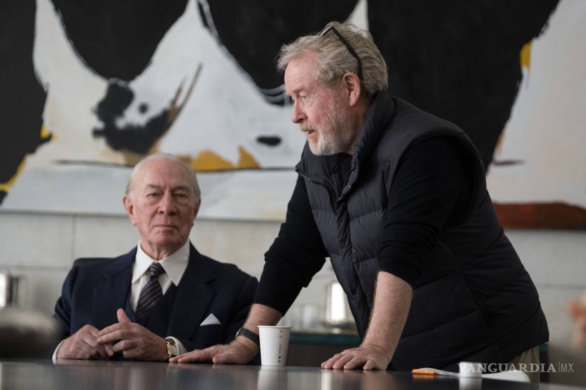 $!"Christopher Plummer hizo que Getty fuera un animal aún más peligroso”, dice Ridley Scott
