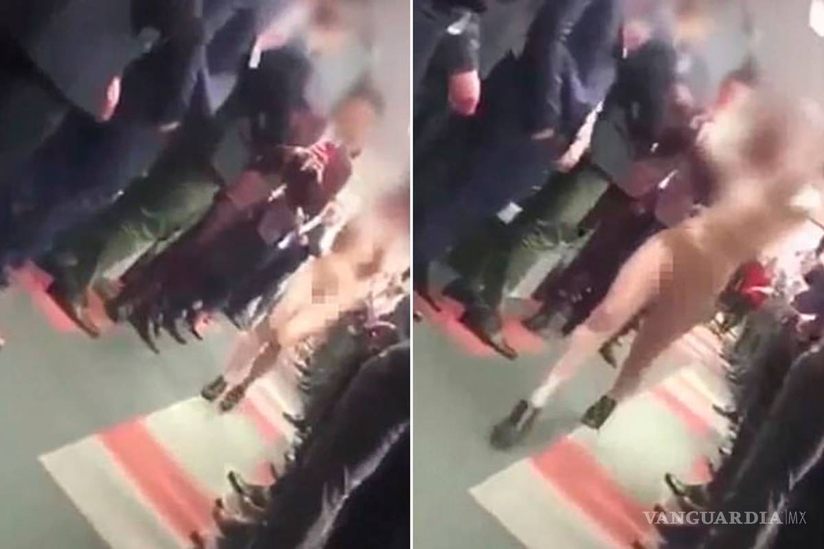 Por orden de su jefe desfiló desnuda frente a compañeros de trabajo (video)