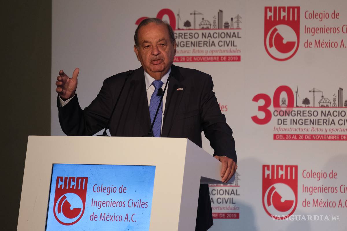 Carlos Slim confía en plan de AMLO: Acuerdos de infraestructura no habían tenido el compromiso de ahora