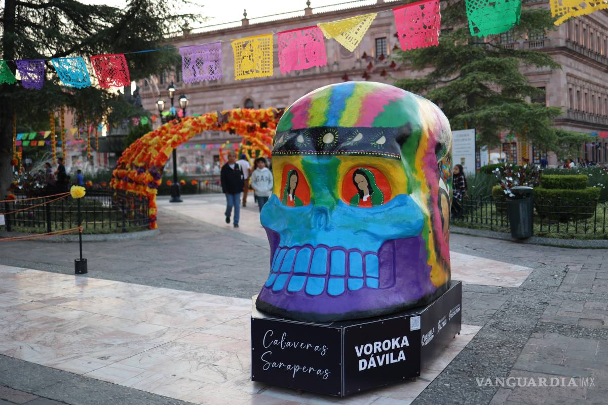 $!Inauguran la sexta edición del festival “Paso de la Mariposa Monarca” en el Centro Histórico de Saltillo