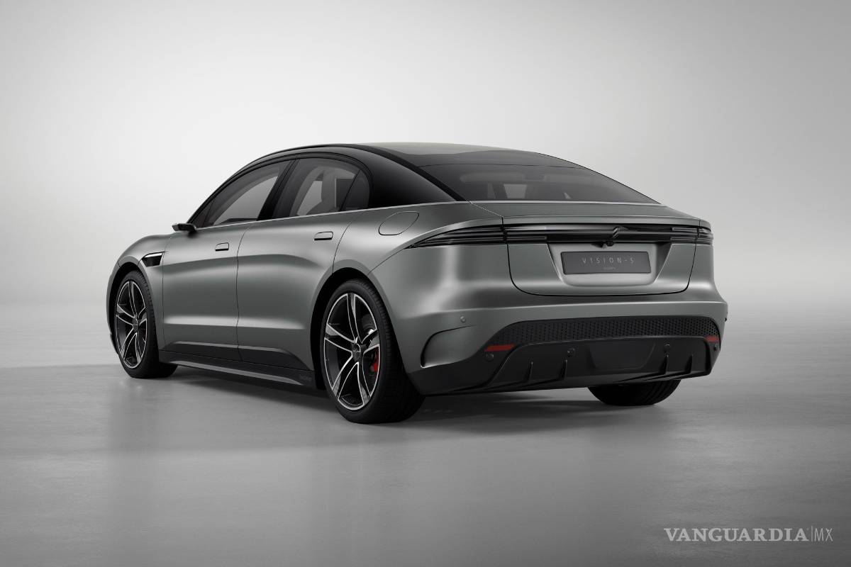 $!Presume Sony el Vision-S su vehículo eléctrico que no está a la venta