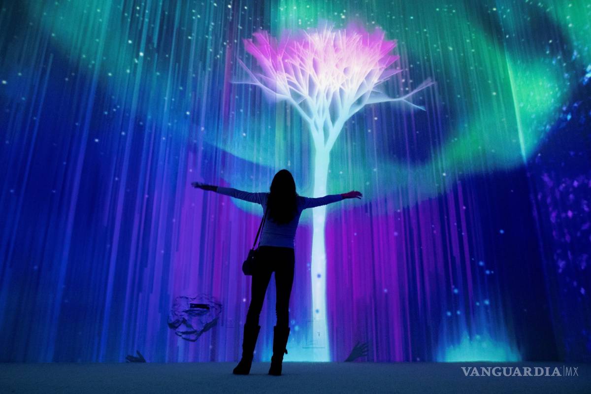 $!Visitantes del ARTECHOUSE pueden sentir el espíritu de la aurora boreal