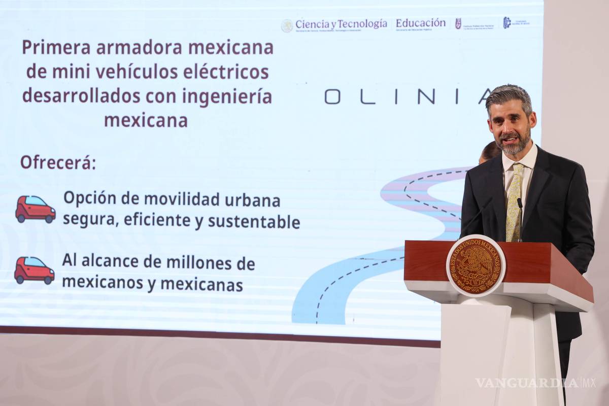$!Así es Olinia, el auto eléctrico 100% mexicano que costará menos de 150 mil pesos y podrá adquirirse en 2026