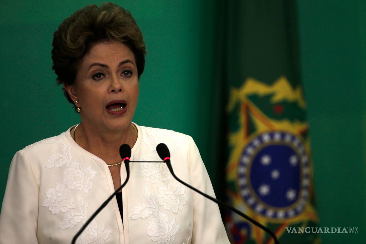 Dilma Rousseff, sobre su juicio político: &quot;No tienen nada en mi contra&quot;