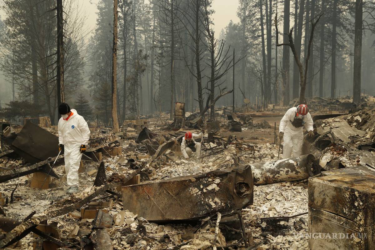 Incendios en California suman 51 víctimas; buscan desaparecidos