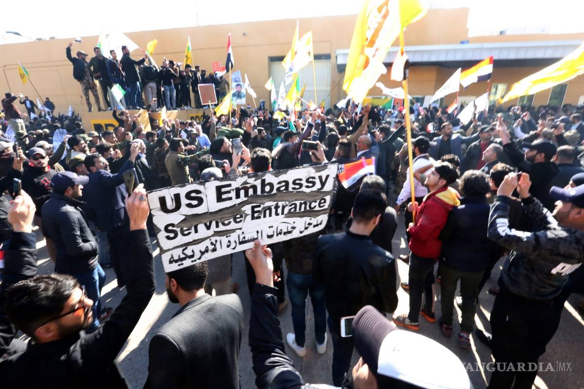 Toman iraquíes Embajada estadounidense en Bagdad