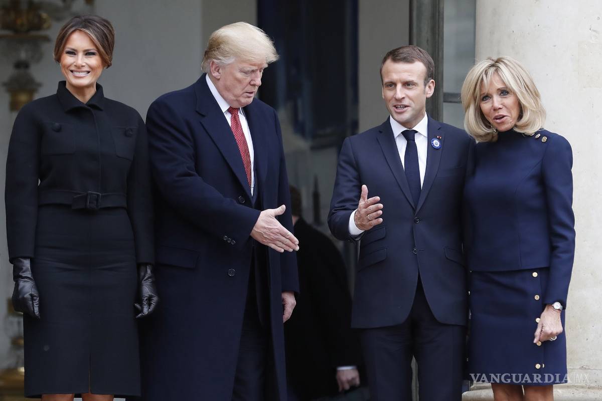 $!Trump ataca a Macron por sus diferentes visiones sobre la estrategia militar de Europa
