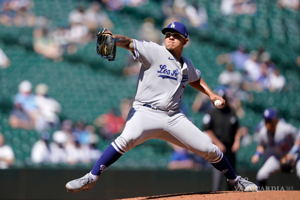 Julio César Urías está dando el estirón