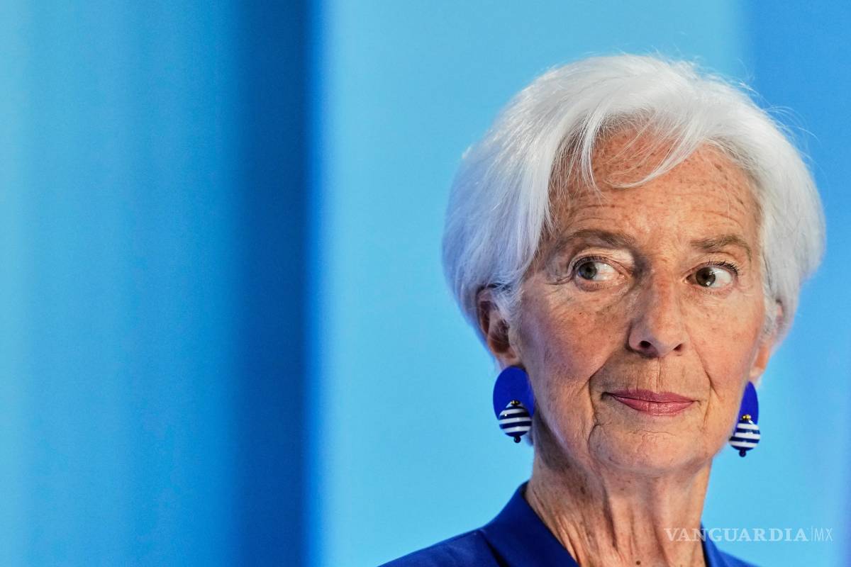 $!La presidenta del Banco Central Europeo, Christine Lagarde, se dirige a los medios de comunicación tras una reunión del Consejo de Gobierno del BCE en Fráncfort.